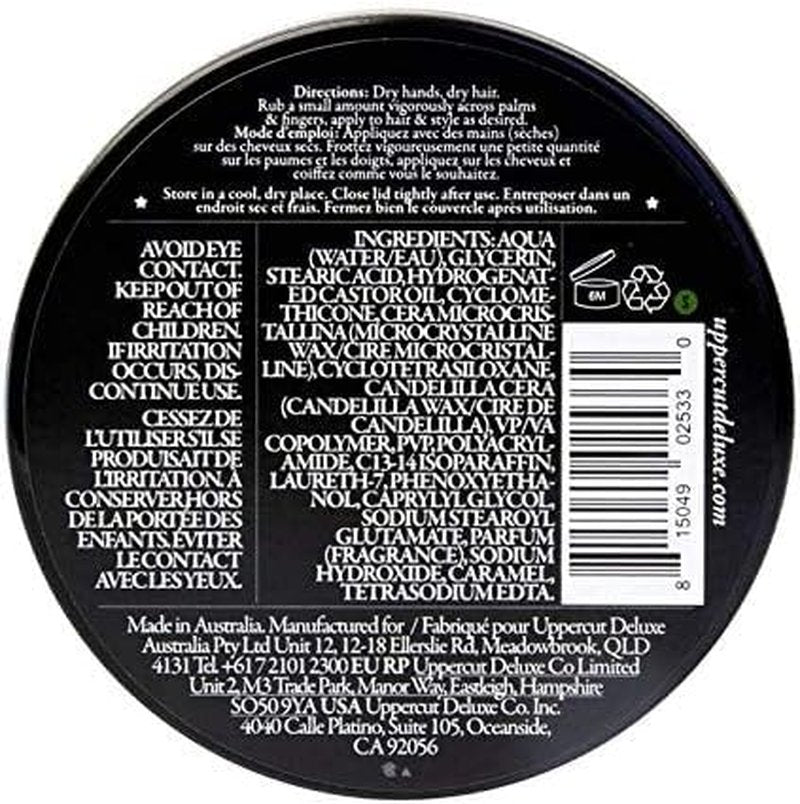 UPPERCUT DELUXE Matte Pomade, Barbers Collection 10.5 oz / 300 g