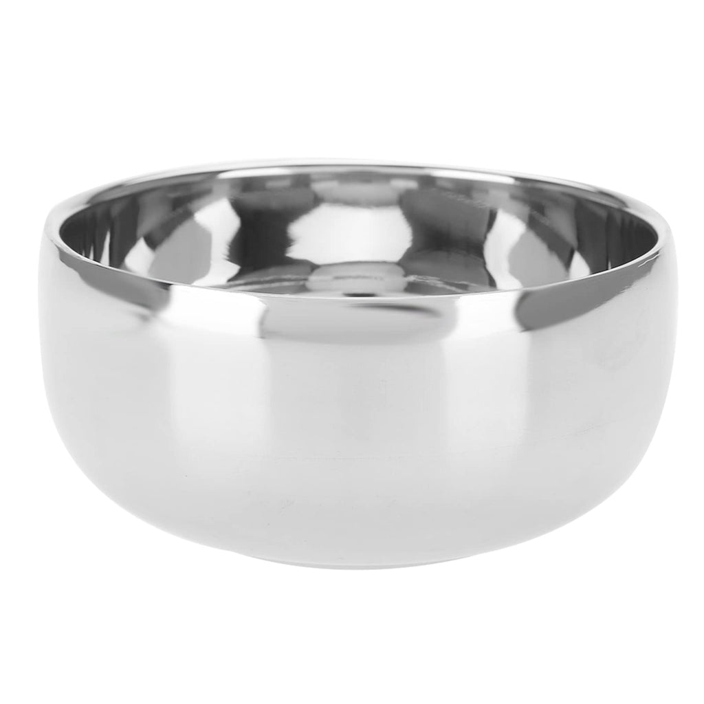 Semme Shaving Bowl For Men, Men Stainless Steel Shaving Soap Bowl with Lid,Shaving Soap Bowl,Shaving Mug Container,Easier to Lather,Fits Most Soaps