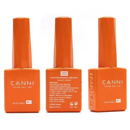 CANNI 2Pcs Hema-Free Black White Gel Nail Polish Set- Black and White Gel Polish Kit, Soak Off LED Nail Gel Manicure Kit DIY at Home Salon Gifts for Women Girls