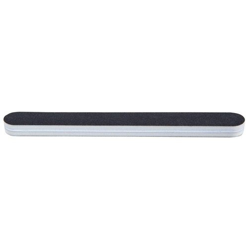 ForPro Professional Collection O-Files Fat Buffer, 240/1200 Grit, Double-Sided Manicure & Pedicure Nail Buffer, Individually-Wrapped, Disposable Nail File, 6” L x .75” W, 50-Count