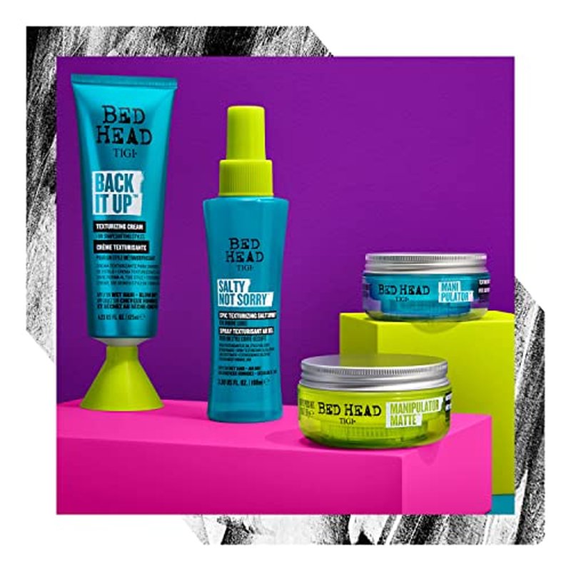 Bed Head by TIGI Salty Not Sorry Texturizing Salt Spray for Natural Undone Hairstyles, 3.38 fl oz