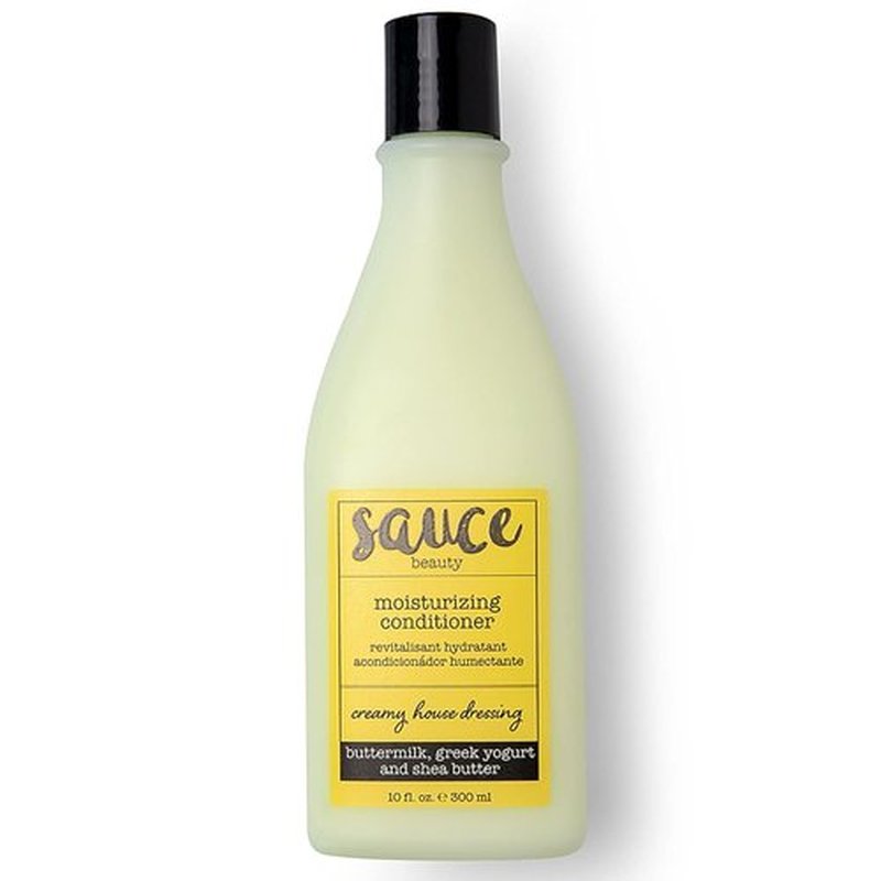 Sauce Beauty Creamy House Dressing Hair Conditioner - Frizz Control for Curly Hair (10 Fl Oz) | Moisturizing with Shea Butter & Greek Yogurt