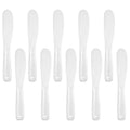 Xelsluthe 10 Pcs Cosmetic Spatula Plastic Face Cream Spatula Mask Lotion Applicator Tool Disposable Spatulas for Face Mask Skin Care