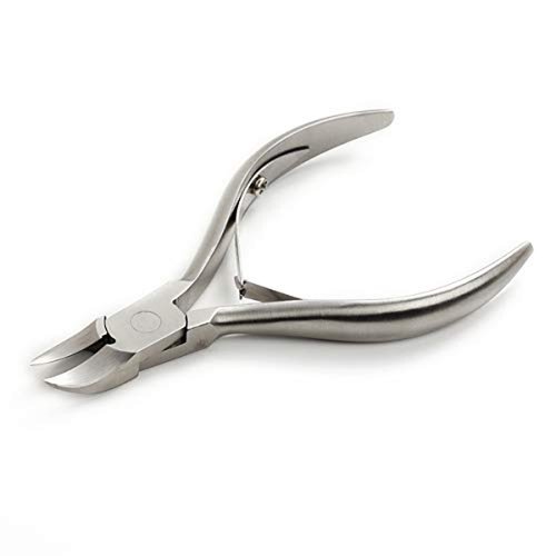 Seki Edge Professional Nail Nipper (SS-202) - Stainless Steel Nail Nippers Easily Cut Thick Toe Nails & Ingrown Toenails - Pedicure Tools for Men & Women - Salon, Spa, & Home Use - Made in Japan