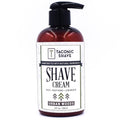 Taconic Shave, Natural Shaving Cream - Urban Woods Scent with hints of Tobacco and Bergamot -Ultra-Rich High Lather Formula – Natural Shave Cream for Men in 8 oz. Pump Bottle – Scented Shaving Cream