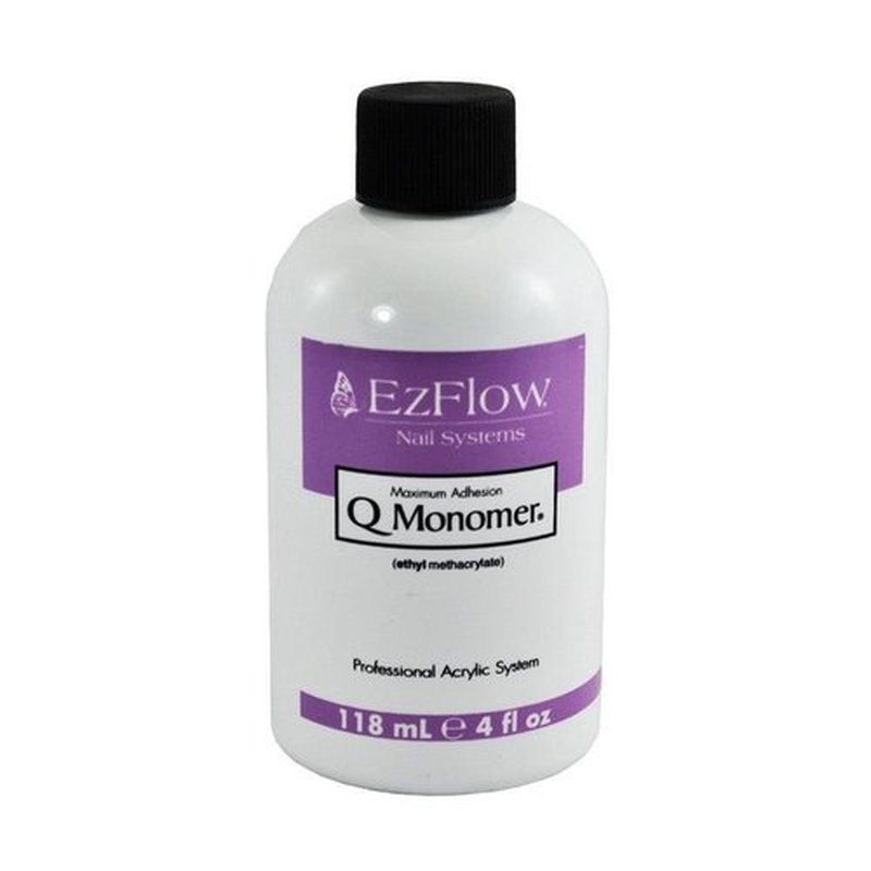 New Ezflow Q Monomer Acrylic Nail Liquid 4oz