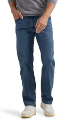 Wrangler Authentics Men's Comfort Flex Waist Jeans - Regular Fit, Versatile Style, Durable Fabric