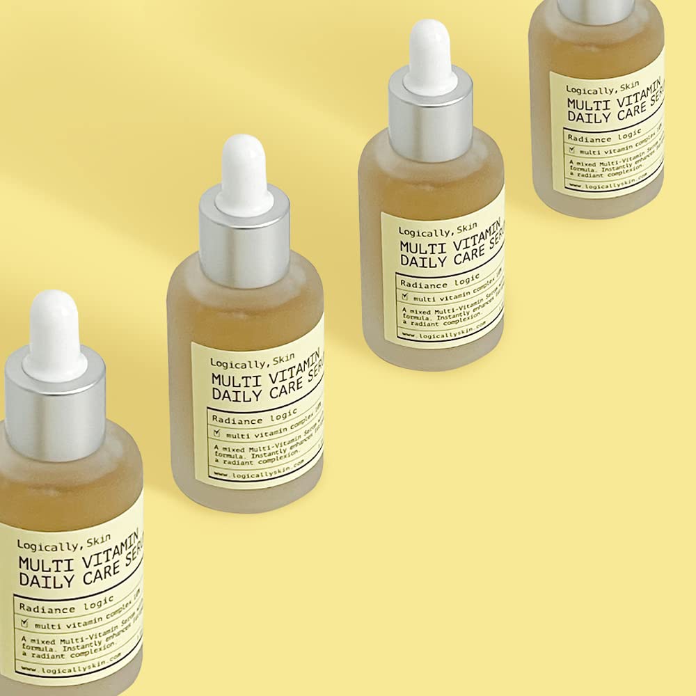 Logically skin Multi Vita Daily Care Serum 50ml facial serum,Korean Skincare,Resurface Serum, Hyaluronic Serum,Vita Serum