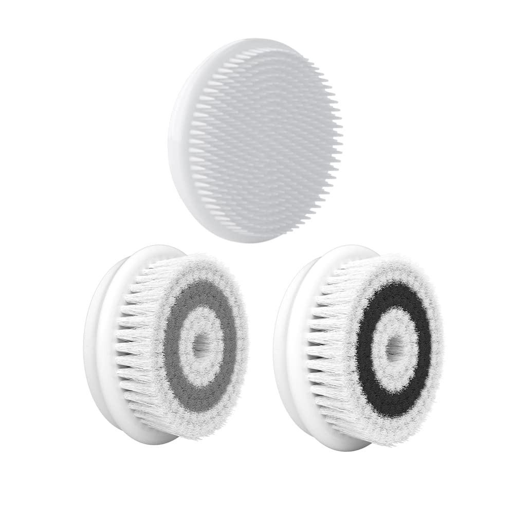 TOUCHBeauty Facial Cleansing Brush 3pcs Replacements for TB-14838（Non-Universal）