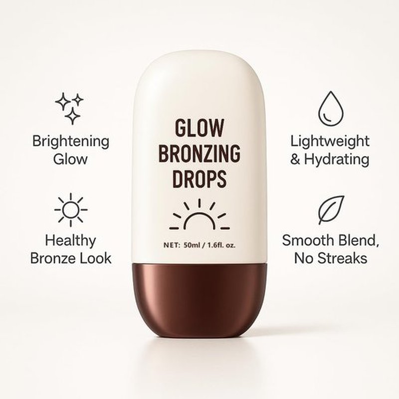 L'Oréal True Match Lumi Glotion - Natural Glow Enhancer & Illuminator Drops, 903 Medium (Champagne Shimmer)