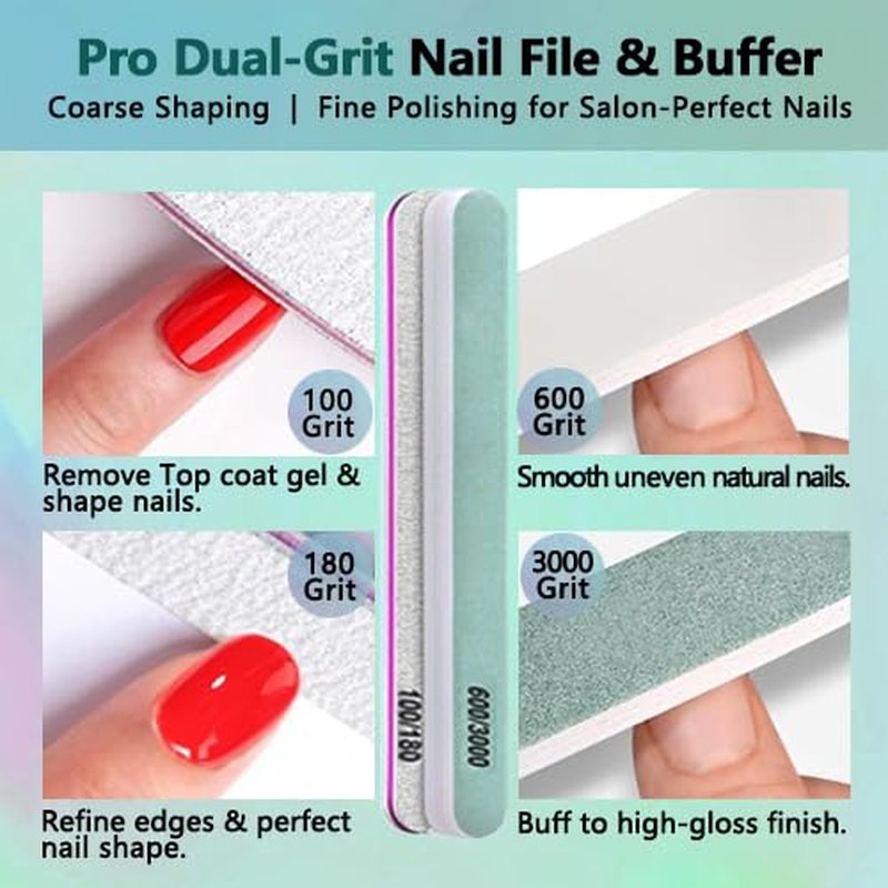STARVINA Gel Nail Polish Remover, No Need Soaking or Wrapping Gel Remover for Nails, Easily and Quickly Removes Gel in 2-5 Minutes, with Cuticle Pusher & Scraper for Home DIY Use