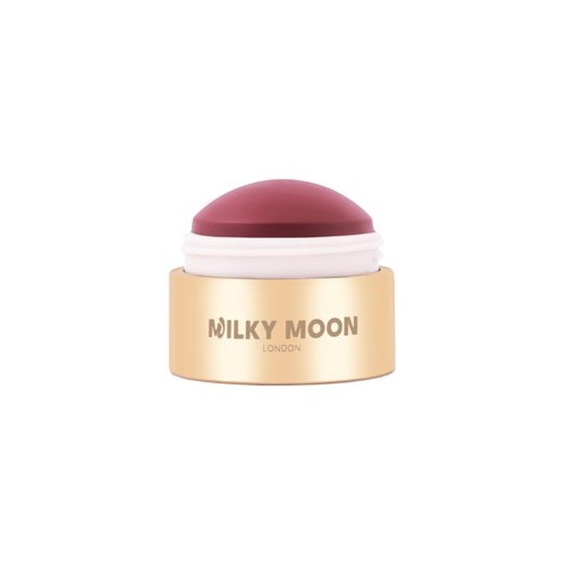 Milky Moon London Stellar Cheeks Cream Blush, Long-lasting, Lightweight Formula for Cheeks, Lips & Eyes, Infused with Coconut & Jojoba, Blush Him
