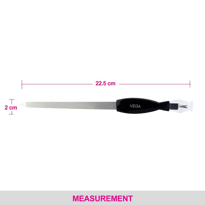 Vega Nail File with Cuticle Trimmer | NFT06