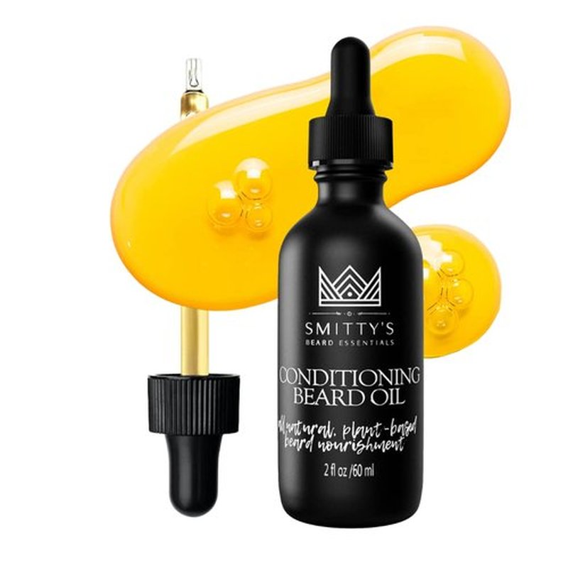 Angie Watts Smitty’s Beard Oil - All-Natural Conditioning Formula for Soft, Healthy Beards | 2oz