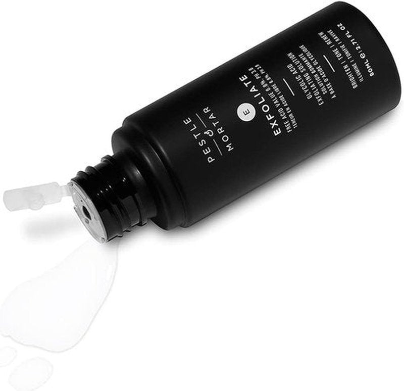 Pestle & Mortar Glycolic Acid Facial Toner - 6.8% Exfoliating Formula for Pore Minimization & Even Skin Tone | Vegan & Cruelty-Free, 80ml
