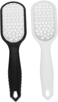 Healeved Stainless Steel Foot File - 8.38 Inch Callus Remover with Comfortable Handle & Hanging Hole