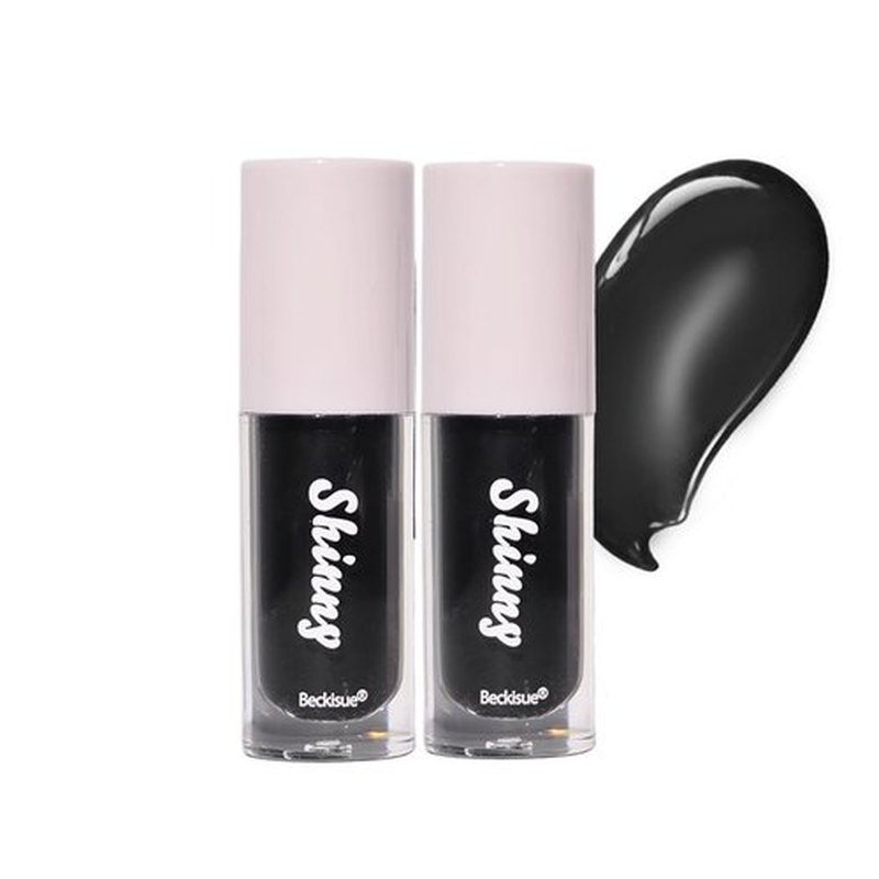 Skiennix Translucent Black Lip Oil Set - Hydrating Plumping Lip Tint | Long-Lasting Glossy Finish
