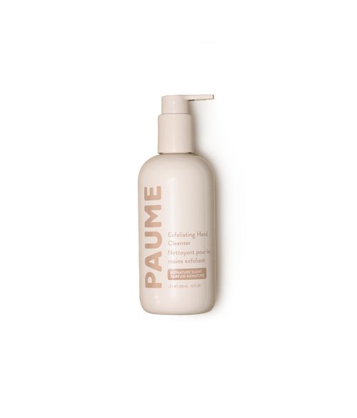 PAUME Exfoliating Hand Cleanser, Silicon Free, Paraben Free, Vegan, Exfoliating Soap with Essential Oils, Hydrating Hand Soap for Gentle Cleanse (3 Fl Oz)