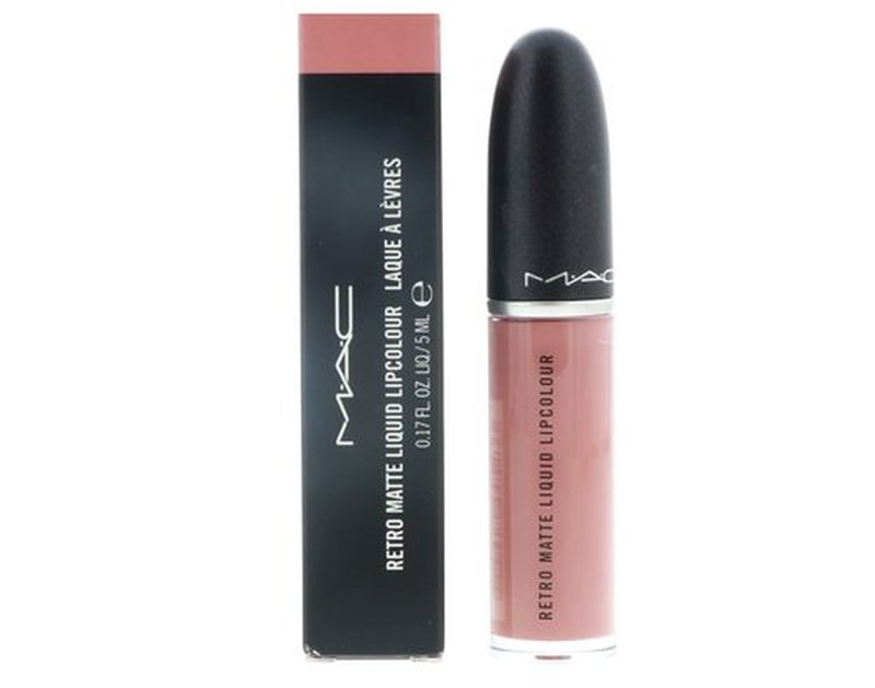 MAC RETRO MATTE LIQUID LIP COLOUR # BURNT SPICE - Creamy dirty rose