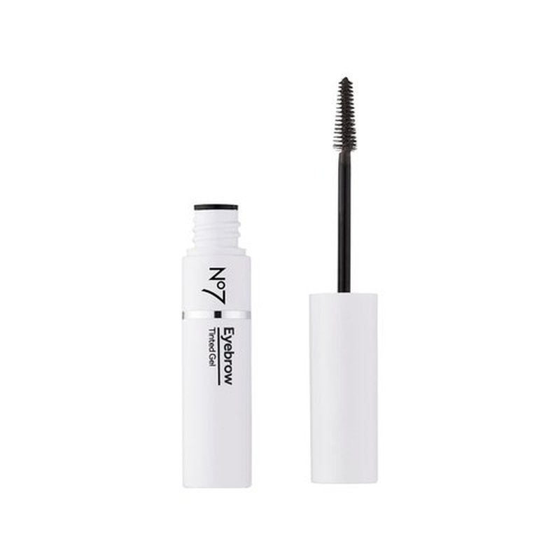 No7 Beautiful Eyebrows Gel - Brown Brow Gel with Pink Pepper Extract for Fuller, Darker Brows | 3.7ml