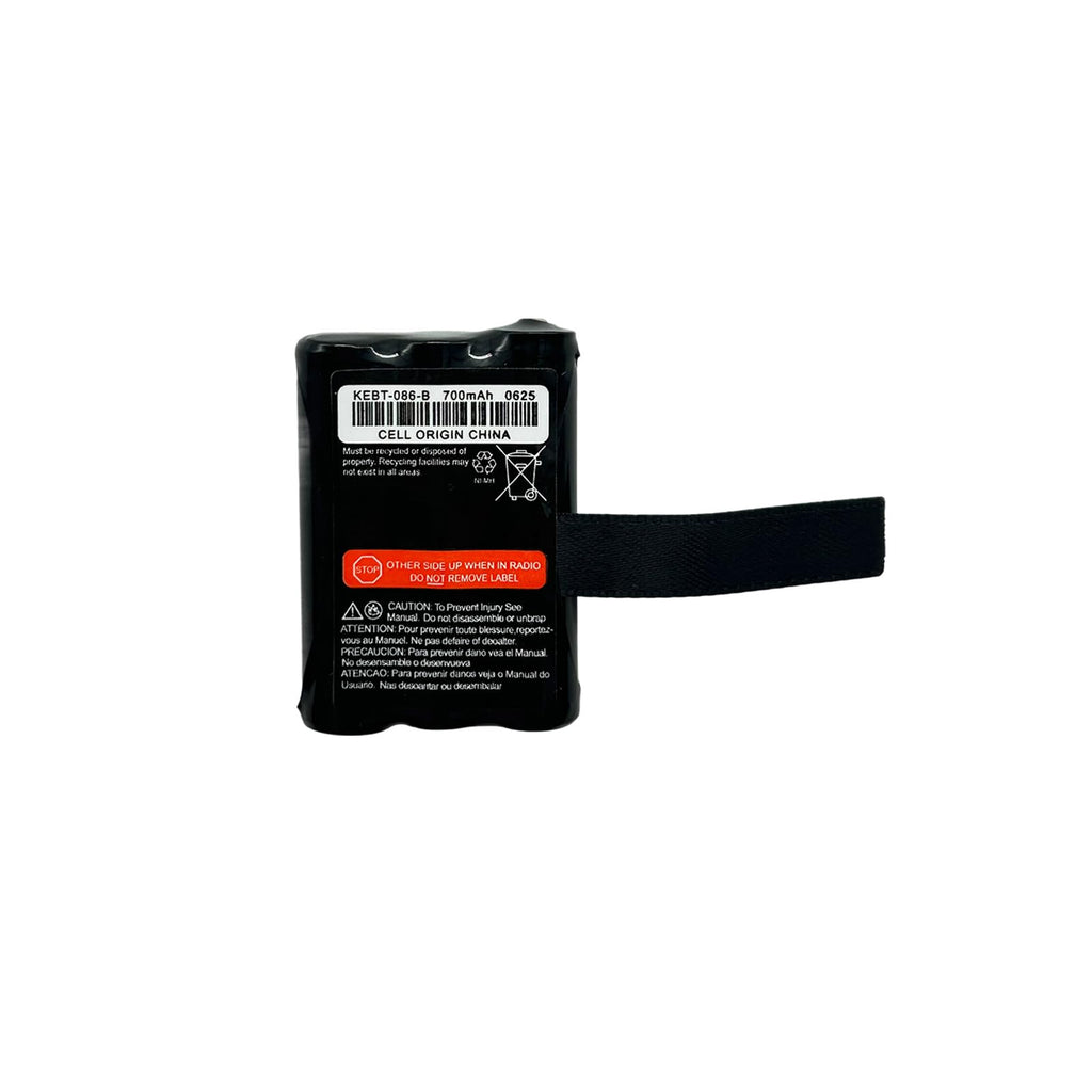 2 Pack KEBT-086-A M53617 53617 Rechargeable Battery Replacement 3.6V 700mAh for FV300 FV300R FV700 FV700R FV750 MH230 MH230R MB140 SX500 SX500R SX800 SX800R SX900 Walkie Talkie KEBT-086-B KEBT-086-C