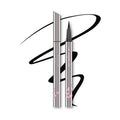CHARMACY Liquid Eyeliner - Waterproof Intense Black Pen with Ultra Fine Tip | Smudge Proof & Easy Application, 0.6ml