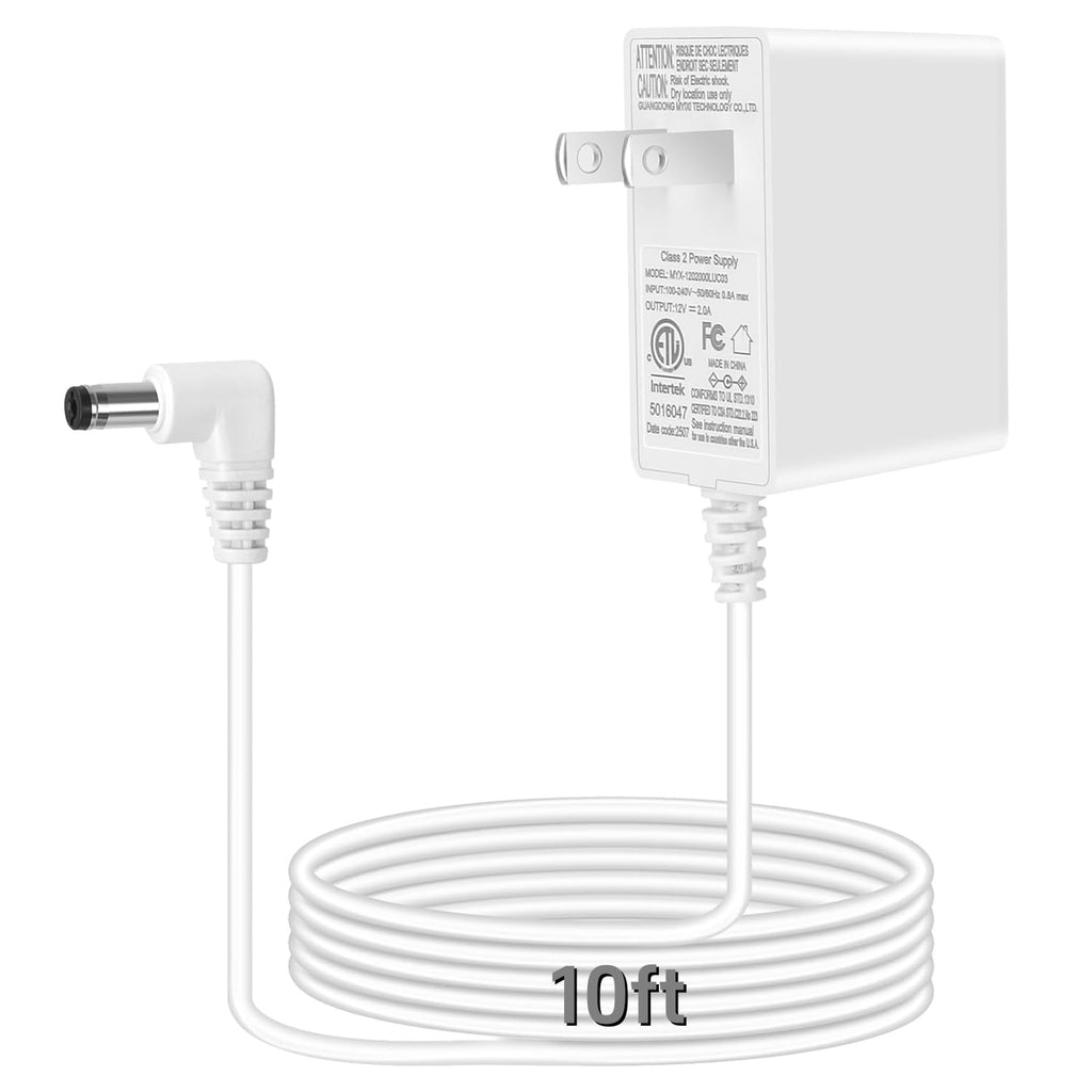 Getop 10ft Charger for Spectra Pump S1, S2, Plus, S3 Pro, SG Synergy Gold, SPS100, SPS200