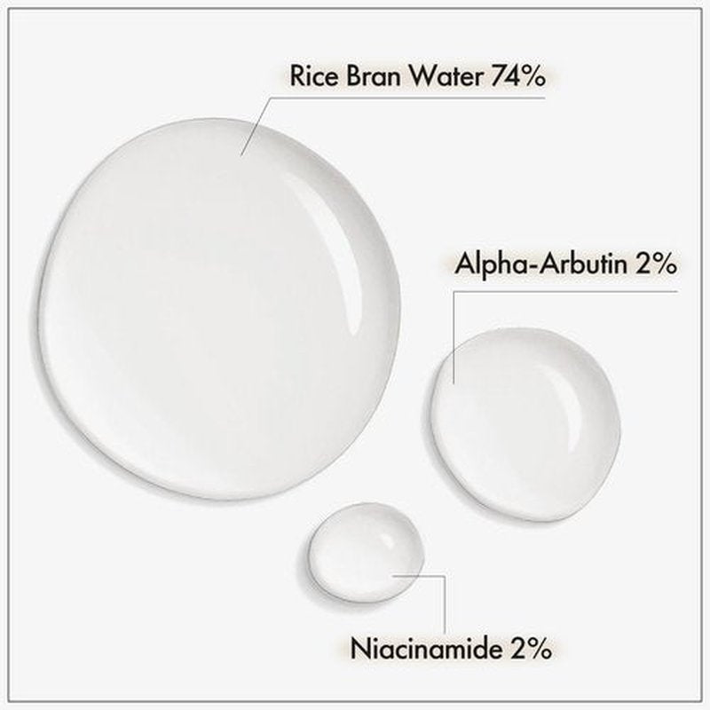 TOSOWOONG Alpha Arbutin 2% Rice Serum, Rice 746,074ppm, Alpha-Arbutin 20,000ppm, Glow, Glass skin, Pigmentation, Acne Marks, Dark Spots, Even Skin Tone, Hydrating, Korean Skin Care, 33ml / 1.11 fl.oz.