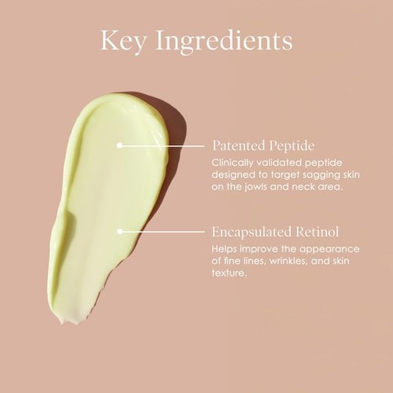 Crepe Erase Body Firm Neck Repair Treatment - Anti-Aging Retinol Cream with Peptides & Shea Butter, 1.7 FL Oz