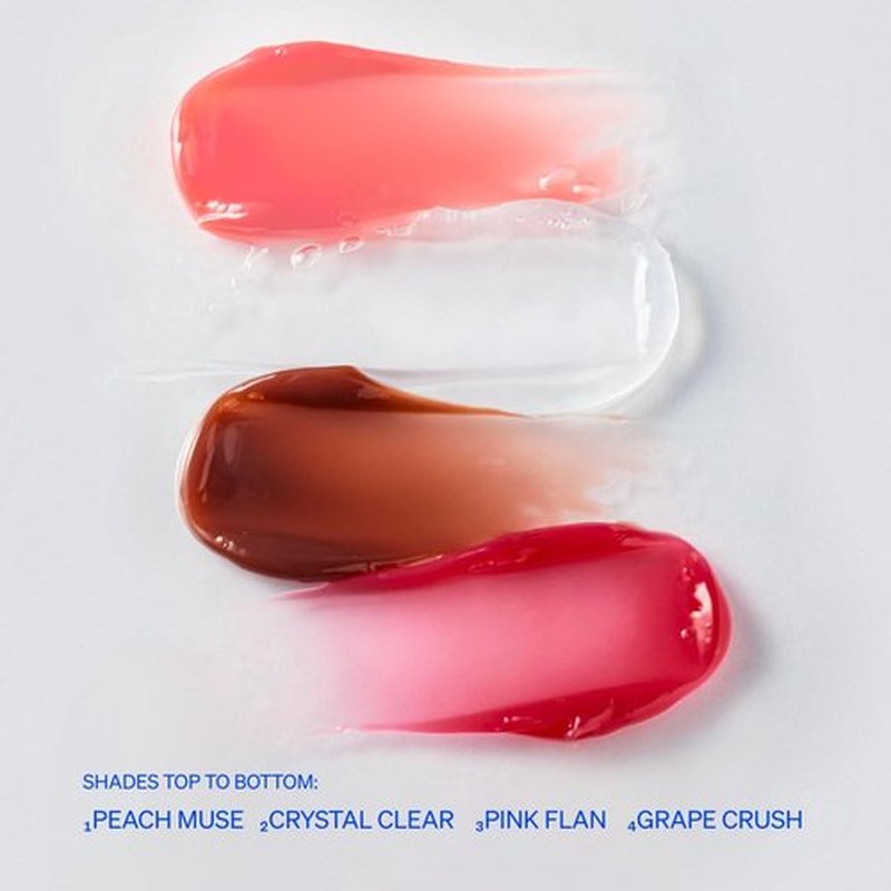 KNEMO LipLock Jelly Serum for Dry Lips, Long-Lasting, Hydrating, Plumping, Glossy Mask with Rose PDRN, Carrot Collagen, Pillow Peptide, Moisturizing Tinted Lip Balm. (Crystal Clear)