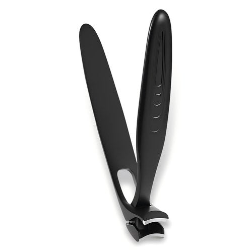 QPOIBSD Long Handle Toenail Clippers for Seniors - 45° Angled Head Wide Jaw Nail Clippers for Thick Nails, Heavy Duty Toe Nail Trimmer with Catcher for Men, Pregnancy, Arthritis, Limited Mobility