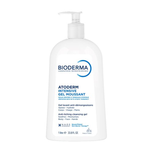 Bioderma Atoderm Foaming Gel - Ultra Rich Cleanser for Very Dry & Atopic Sensitive Skin