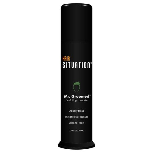 Mr. Groomed Matte Pomade for Men - Strong All-Day Hold & Natural Matte Finish - Non-Greasy, Alcohol-Free, 2.7 oz