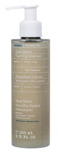 KORRES Olympus Tea Foaming Cream Cleanser, Gentle Face Wash With Organic Greek Mountain Tea, Cream-to-foam Formula For Everyday Use, Rinses Away Makeup & Residue, Leaves Skin Fresh & Soft, 6.76 Fl Oz