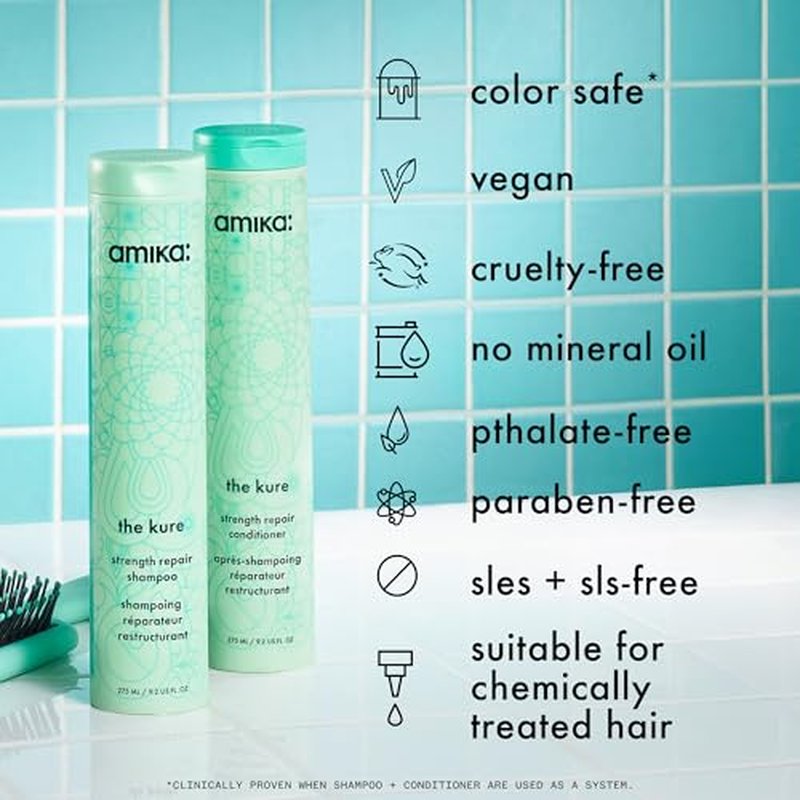 amika Mane menders Strength Repair Wash + Care Set