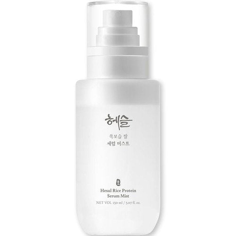 Hesul Rice Protein Serum Mist, Korean Skincare for Sensitive Skin, Radiance Boost, Deep Hydration, 75% Rice Water, Low-Irritation, Dual Layer System, Valentine's Day Gifts for Woman | 150ml