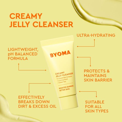 BYOMA So Hydrating Set | Barrier Repair Skincare Trio - Cleanser, Serum & Moisturizer for Dry Skin - 30ml, 15ml, 15ml