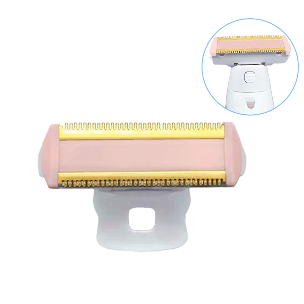 6PCS Ladies Shaver Replacement Head for Finishing Touch Flawless Body Rechargeable Women Hair Removal Shaver Bikini Trimmer Shaver Head with a Cleaning Brush(Shaver Head 6PCS + Brush)