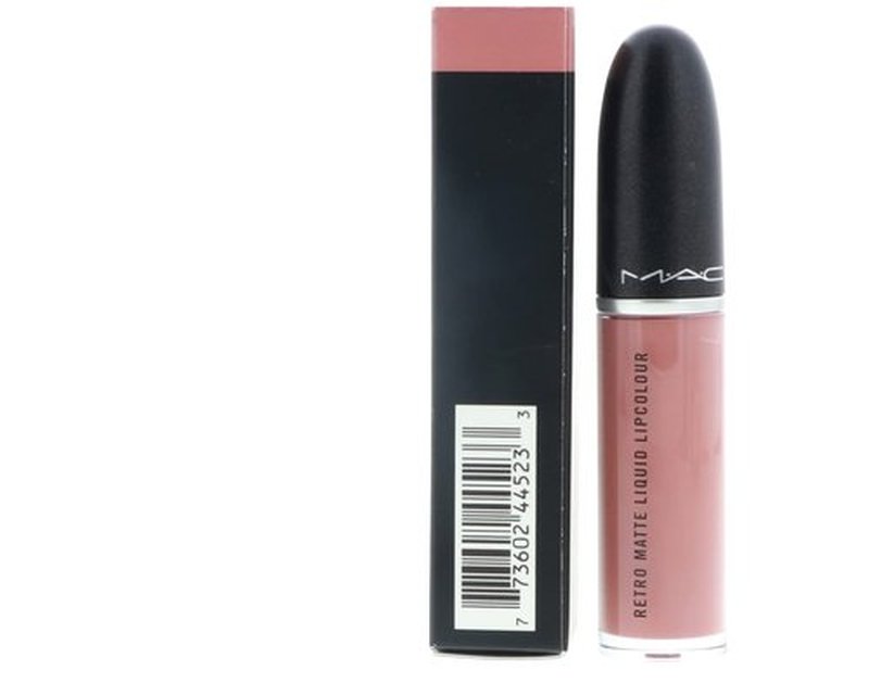 MAC RETRO MATTE LIQUID LIP COLOUR # BURNT SPICE - Creamy dirty rose