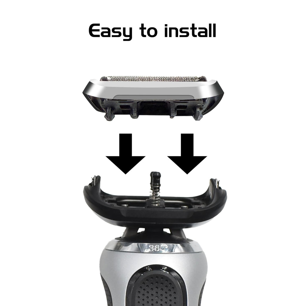 73S Series 7 New Generation Shaver Replacement Head for Braun S7 Electric Shavers - Compatible with Braun Shaving Razor Model 7020s, 7025s, 7027 cs, 7071cc, 7075cc, 7085cc