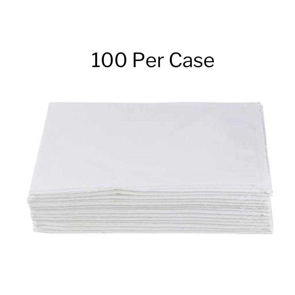 McKesson Disposable Pillow Case Covers [100 Count] Bulk Pillowcase, Single-Use for Medical Hospital Travel, Standard Size, White, 21 in x 30 in