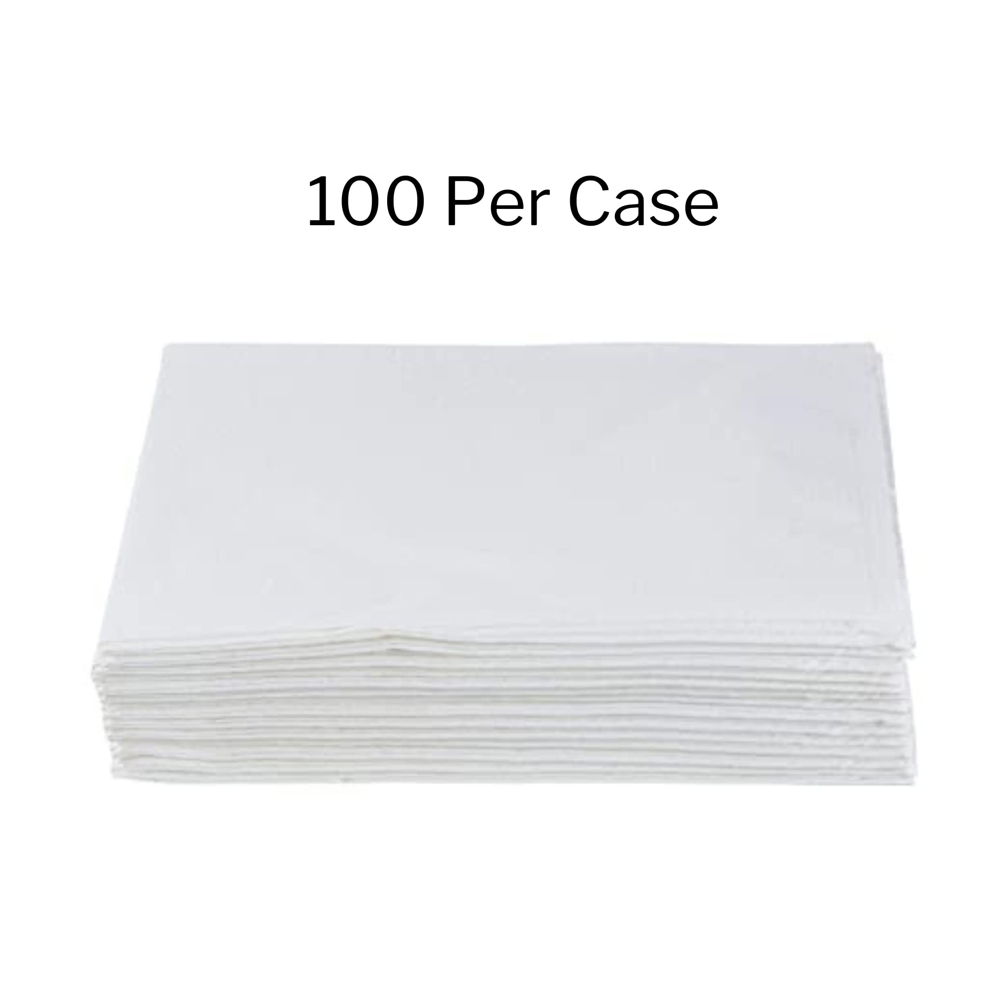 McKesson Disposable Pillow Case Covers [100 Count] Bulk Pillowcase, Single-Use for Medical Hospital Travel, Standard Size, White, 21 in x 30 in