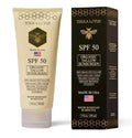Organic Tallow Sunscreen - 50 SPF - For Face and Body - With 100% Grass-Fed Tallow and Non-Nano Zinc Oxide Reef Safe - (5 Oz)