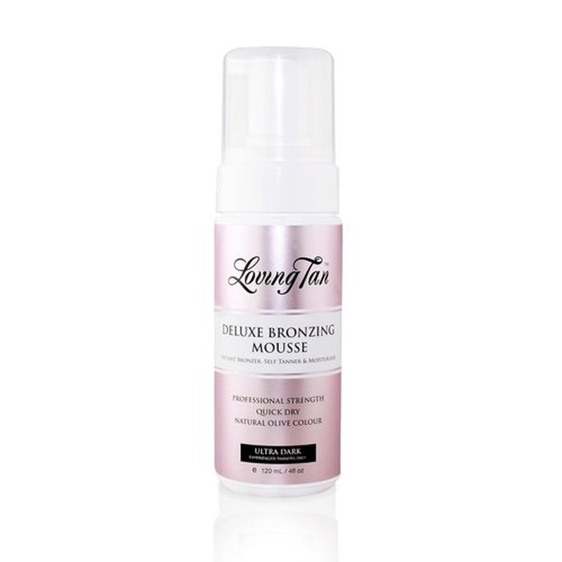 Loving Tan Ultra Dark Self Tanning Bronzing Mousse - Streak-Free, Professional Quality | 4 FL Oz, Cruelty-Free