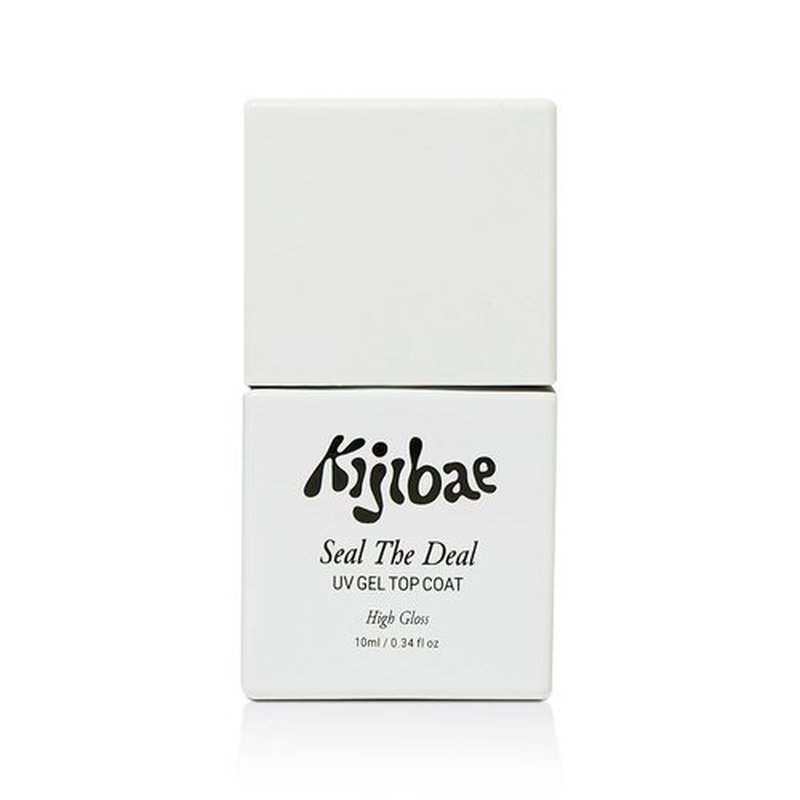 Kijibae Seal The Deal UV Gel Top Coat – High Gloss Nail Protection, 10ml / 0.34 fl oz