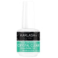 Karlash Brush On Builder Gel Soak Off Build It Gel Crystal Clear for Sculpting Nail Extension and Strengthening Natural Nails 0.5 oz