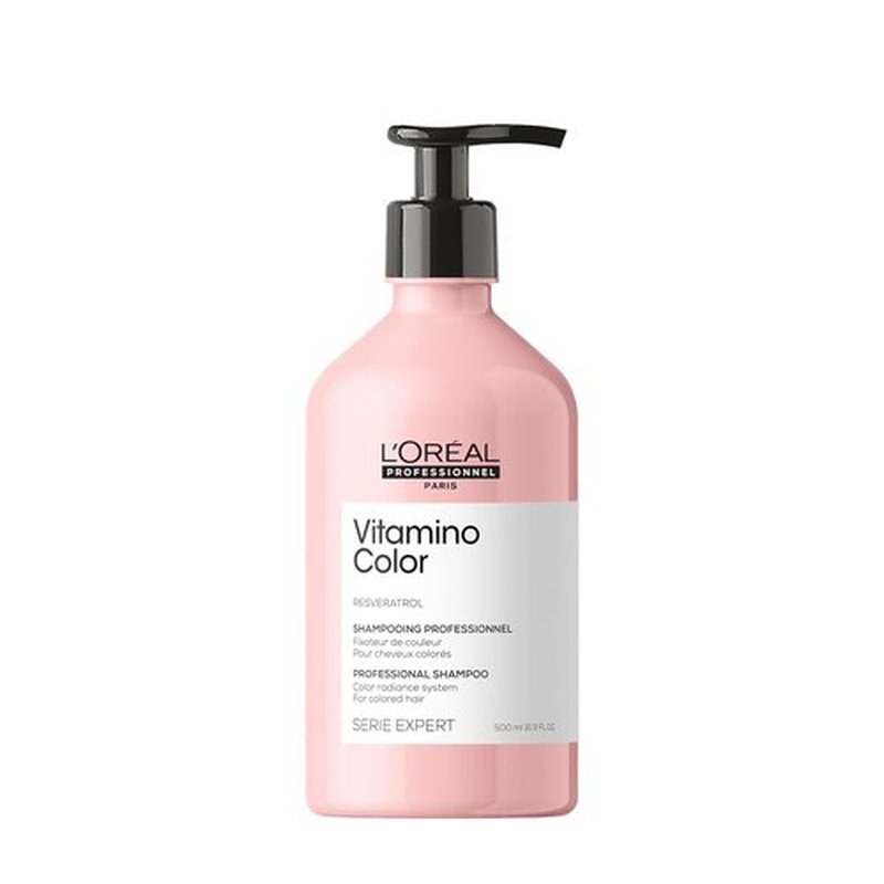 L'Oreal Professionnel Paris Vitamino Color Shampoo - Protects Hair Color, Adds Shine & Vibrancy | 300ml