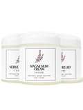 HUSPUR Magnesium Cream, Magnesium Lotion with Arnica, Soothing Relaxation with Natural Magnesium Ingredients Hydrating & Nourishing for Joints, Apply to Before Bed, 3 Packs