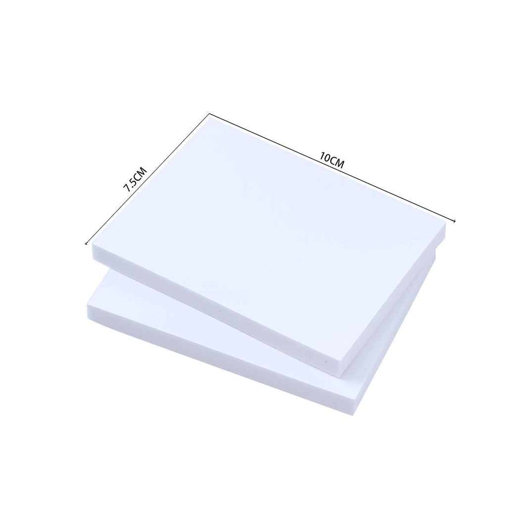 ANNWAH 100 Sheets Disposable Dental Mixing Pads - 2 Sides Mixed Paper Multi Purpose Waterproof Mixing Boards for Blend Dental Repairs Fillings Material Composites Rubber Based (Large)