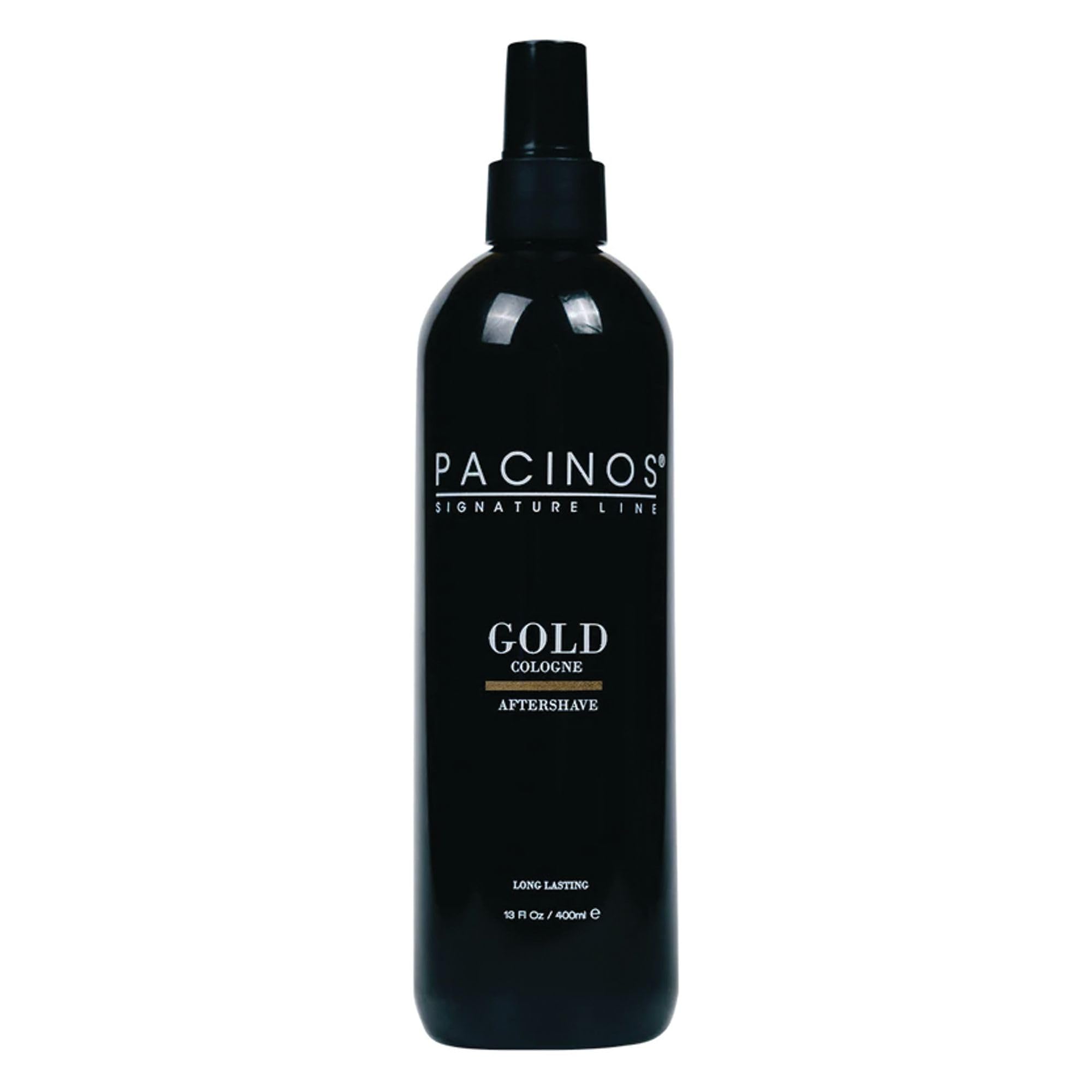 Pacinos Gold Cologne Aftershave - Refreshing Fragrance - Soothes Razor Burn - Hydrates Skin for a Smooth Finish - 100ml